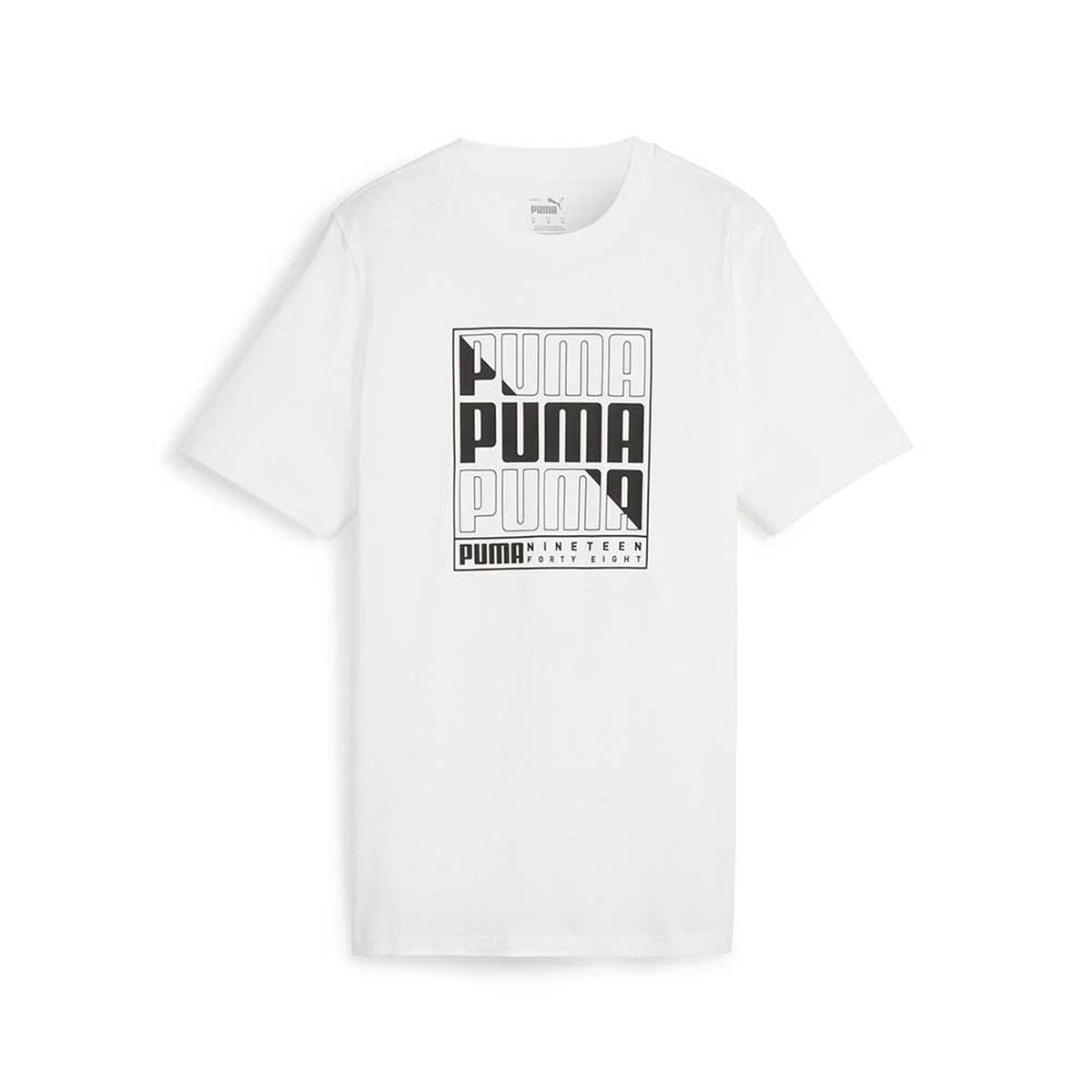Polera Deportiva de Algodón Hombre Puma