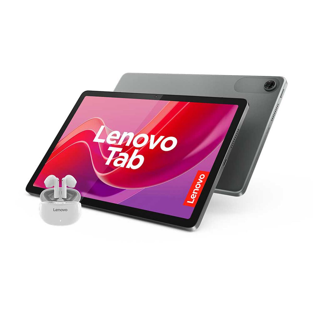 Tablet Lenovo Tab 10,1" Octa-Core 4GB 128GB Luna Grey + Cover + Earbuds