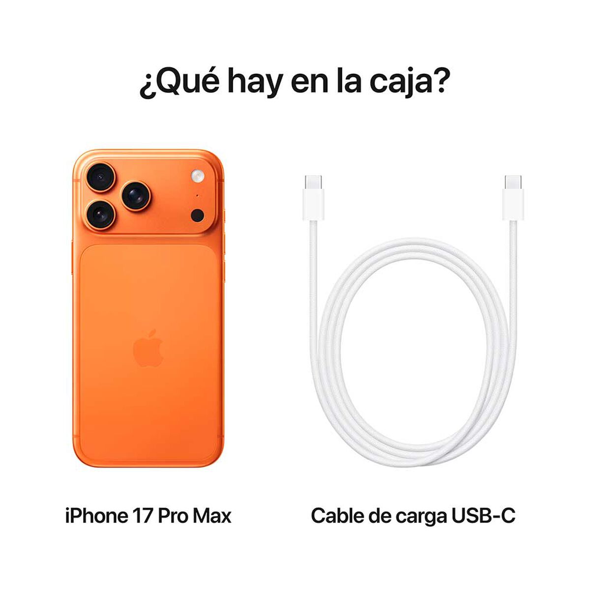 iPhone 17 Pro Max 256GB Naranjo