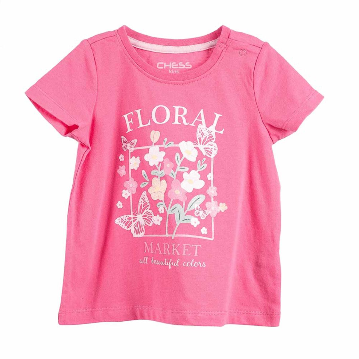 Polera Manga Corta Beb&eacute; Chess Baby