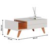 Mesa Centro Di Poretti Noronha Blanco