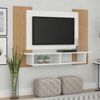 Panel TV Exit Atlanta Hasta 55"" Roble Blanco