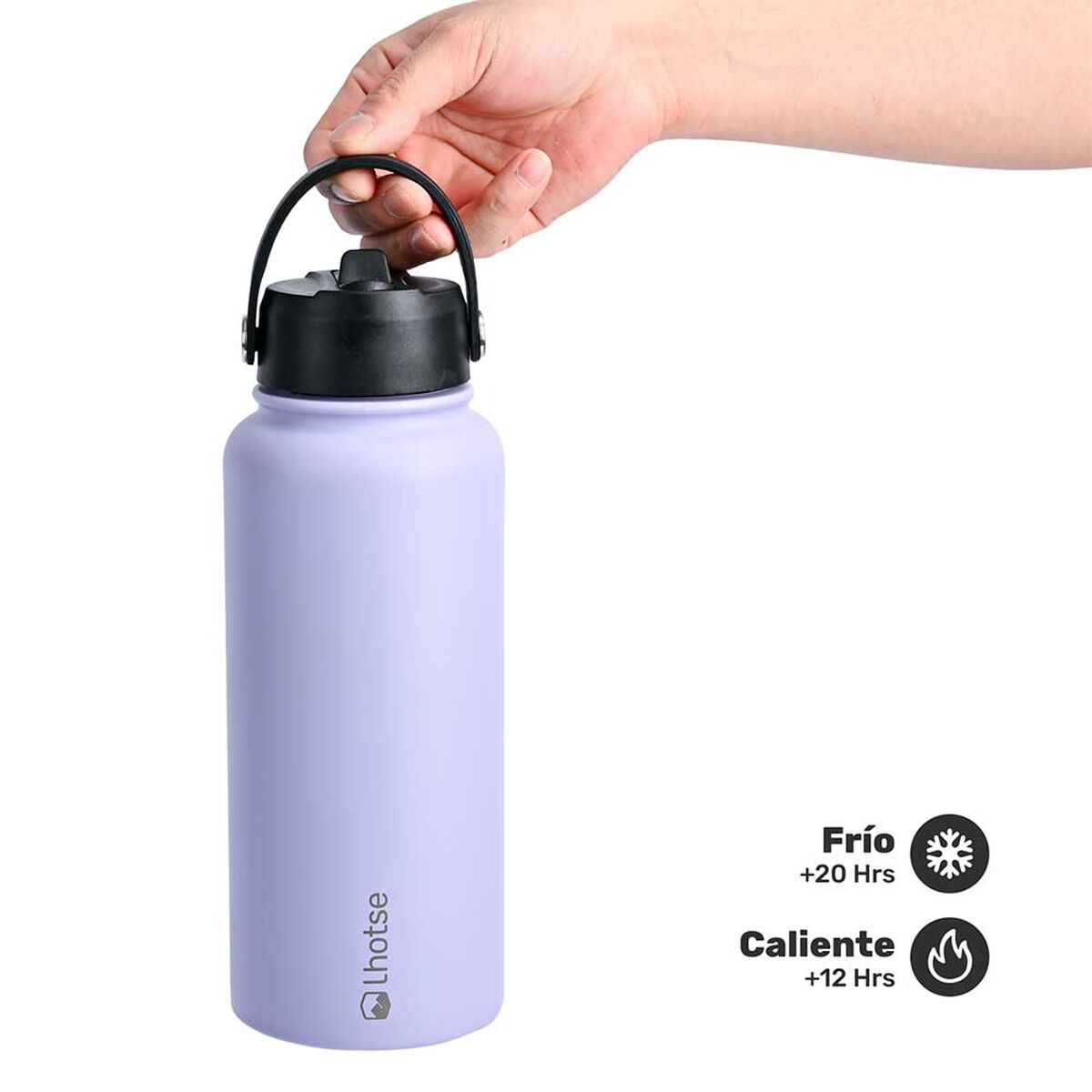 Botella Térmica Insulada Hydro 960ml Lila Lhotse