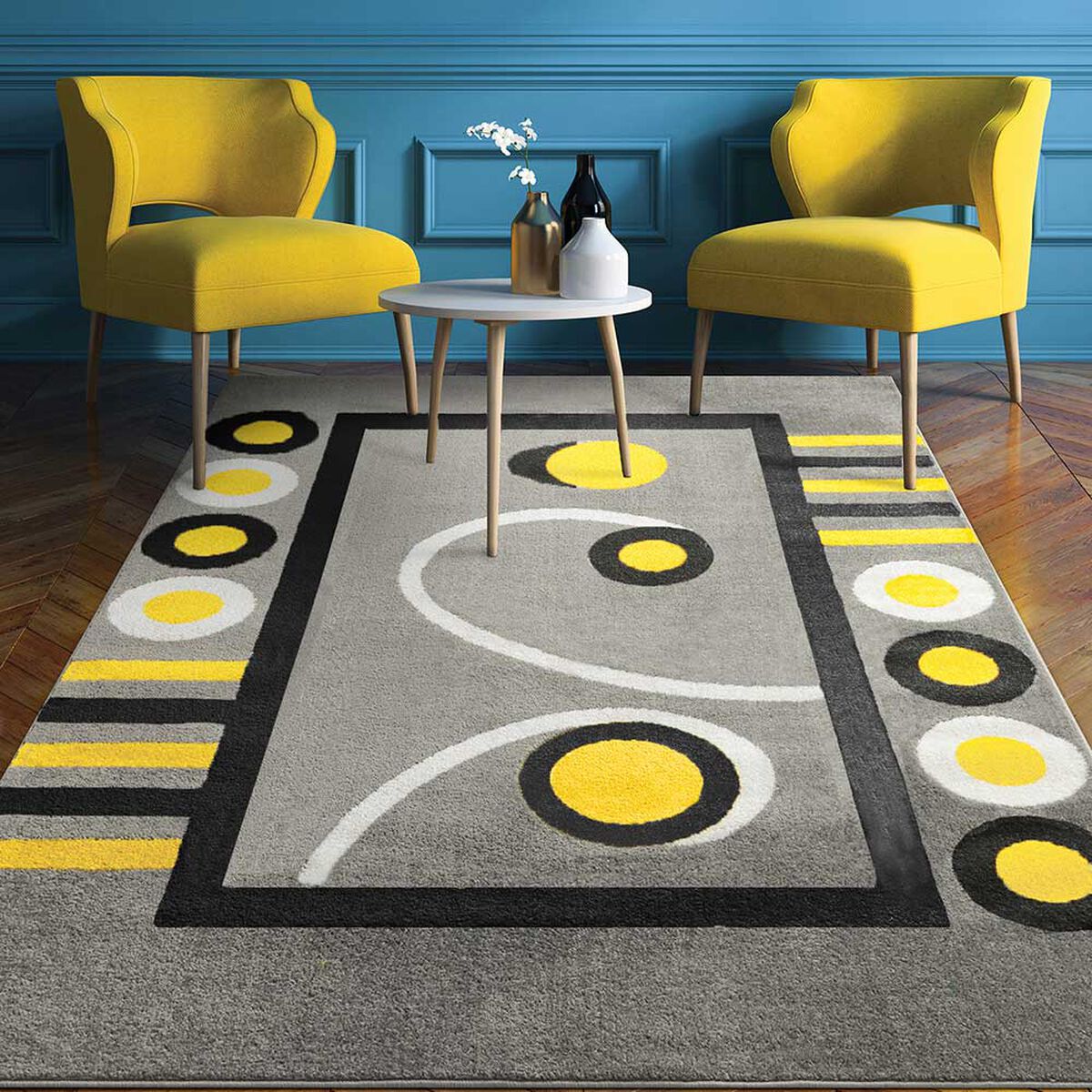 Alfombra  Modalfo Florida Amarillo 240 x 305 cm