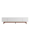 Rack TV Decocasa Flyn Hasta 75" Blanco