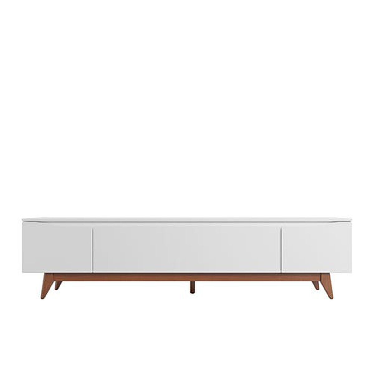 Rack TV Decocasa Flyn Hasta 75" Blanco