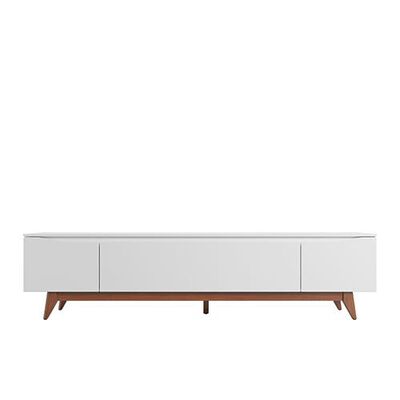 Rack TV Decocasa Flyn Hasta 75" Blanco