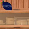 Mueble A&eacute;reo Cocina Roca Casta&ntilde;a 120 cm 2 Puertas Canela-Ceniza