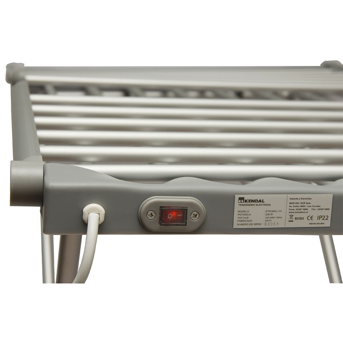 Tendedero Eléctrico Kendal ETWAL39-1H