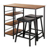 Juego de Comedor Idetex Vesant 2 Sillas Café