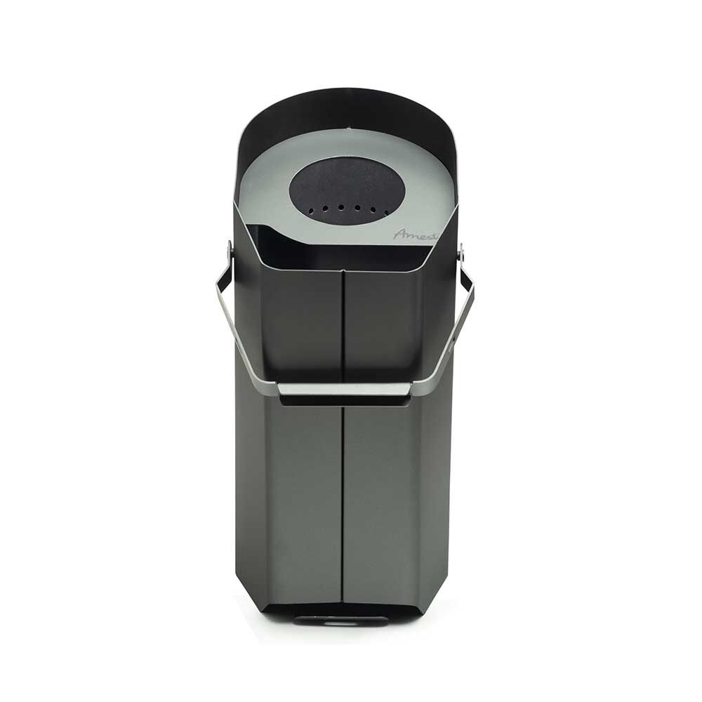 Calefactor de Patio a Pellet Amesti Icon Gris