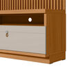 Home TV Di Poretti Design Ouro TV Hasta 75" Caf&eacute; Claro