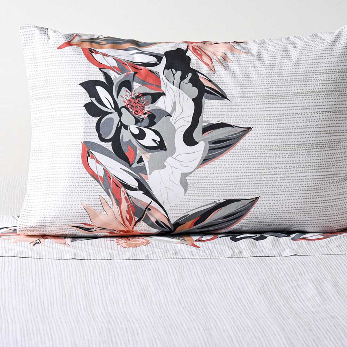 Juego de S&aacute;banas Estampado Cannon 200 Hilos 1,5 Plazas Abbys