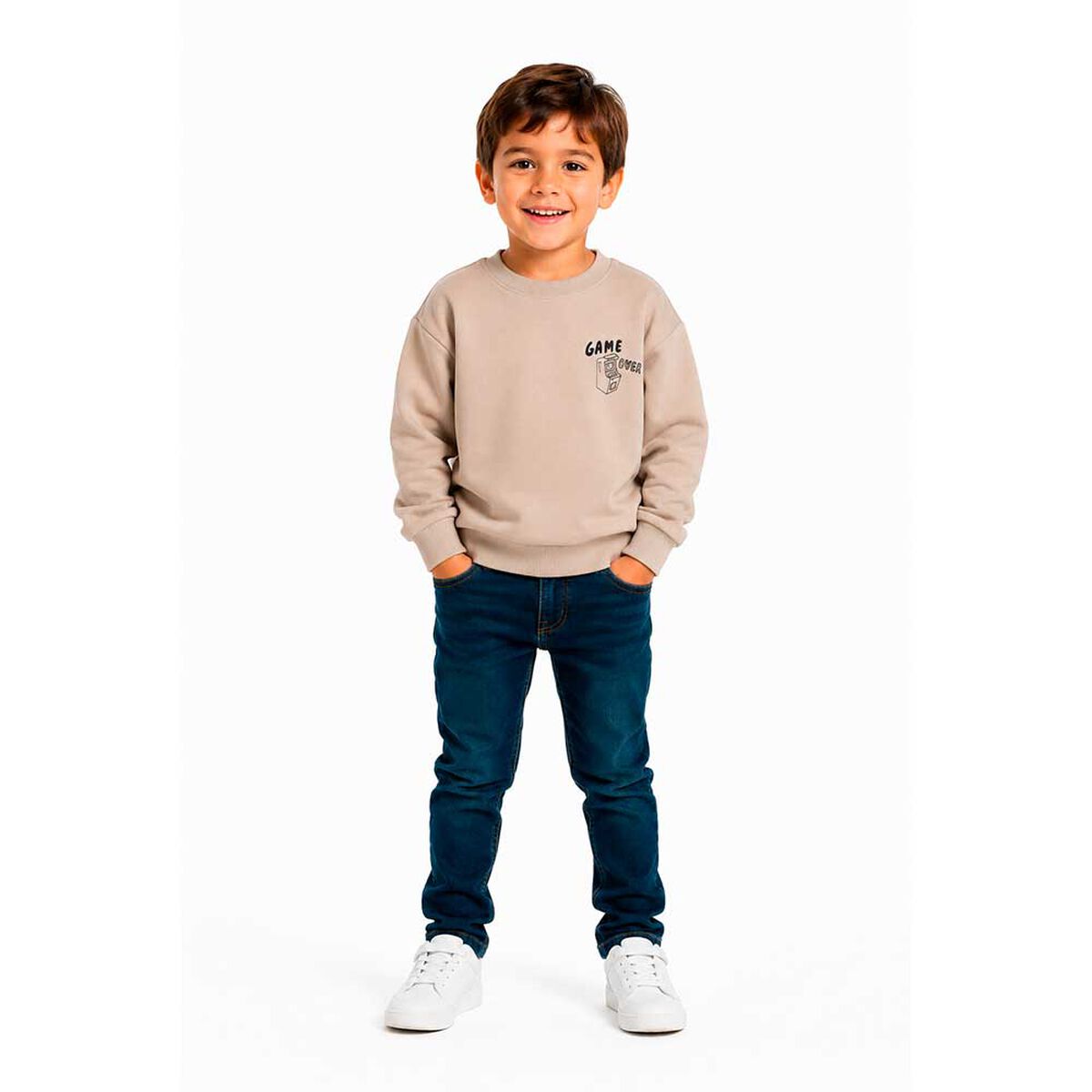 Poler&oacute;n Estampado Chess Baby