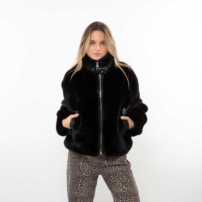 Chaqueta Peluda Mujer Icono