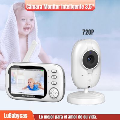 Imagen 2 del producto Cámara Monitor Inteligente 3.5″ Pantalla 720P LuBabycas