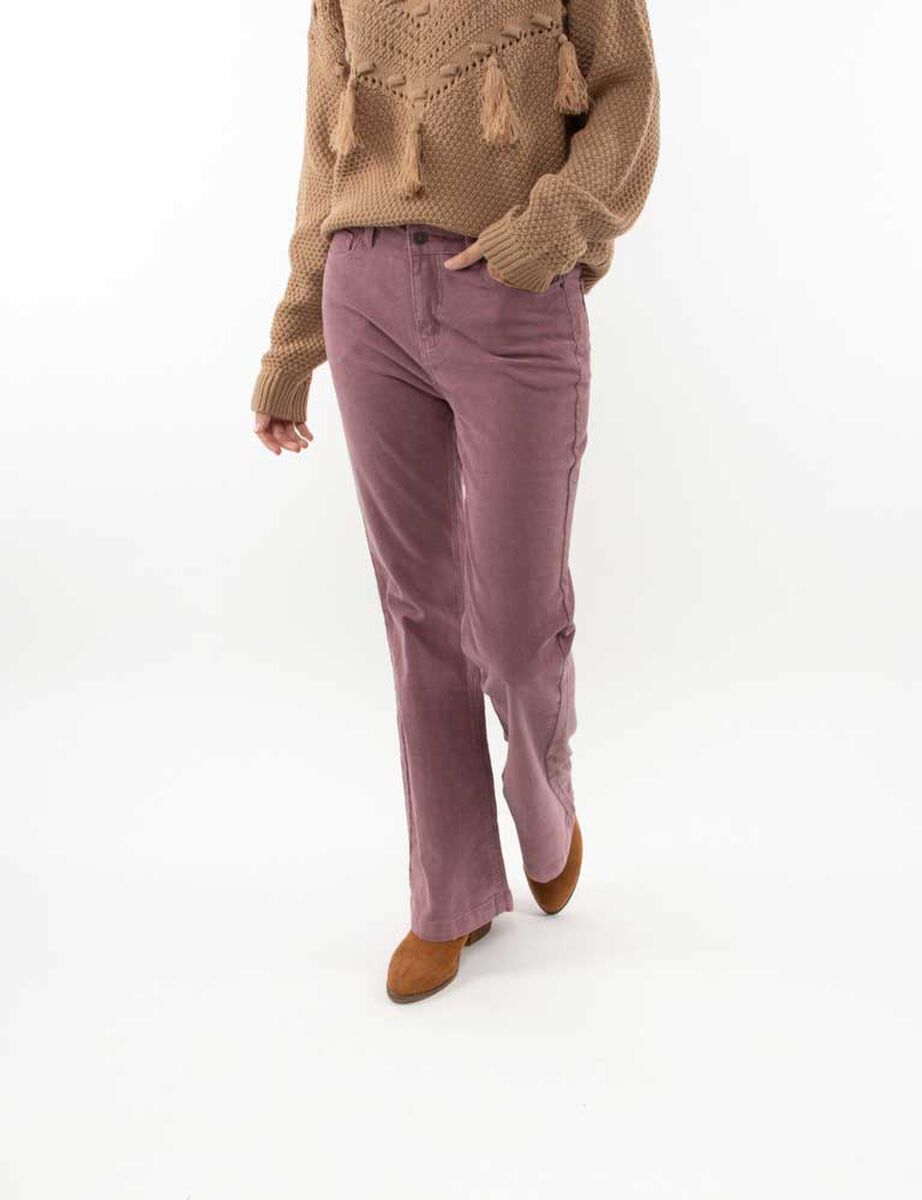 Pantalón Cotelé Mujer Alma