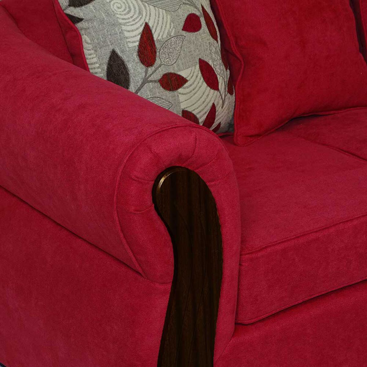 Juego de Living Elegant Detail Bartolucci Sof&aacute; 3 Cuerpos + Dos Sillones 1 Cuerpo Crudo