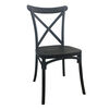 Pack 4 Sillas de Comedor Idetex Stack Negro