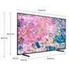 QLED 50" Samsung QN50Q60BAGX Smart TV 4K UHD 2022