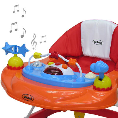 Imagen 2 del producto Andador Musical Airbus Naranja Bebesit
