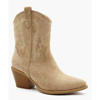 Botín Vestir Mujer Soviet Taupe