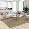 Alfombra Decocasa Boucle Sergipe 200 x 250 cm Tabaco
