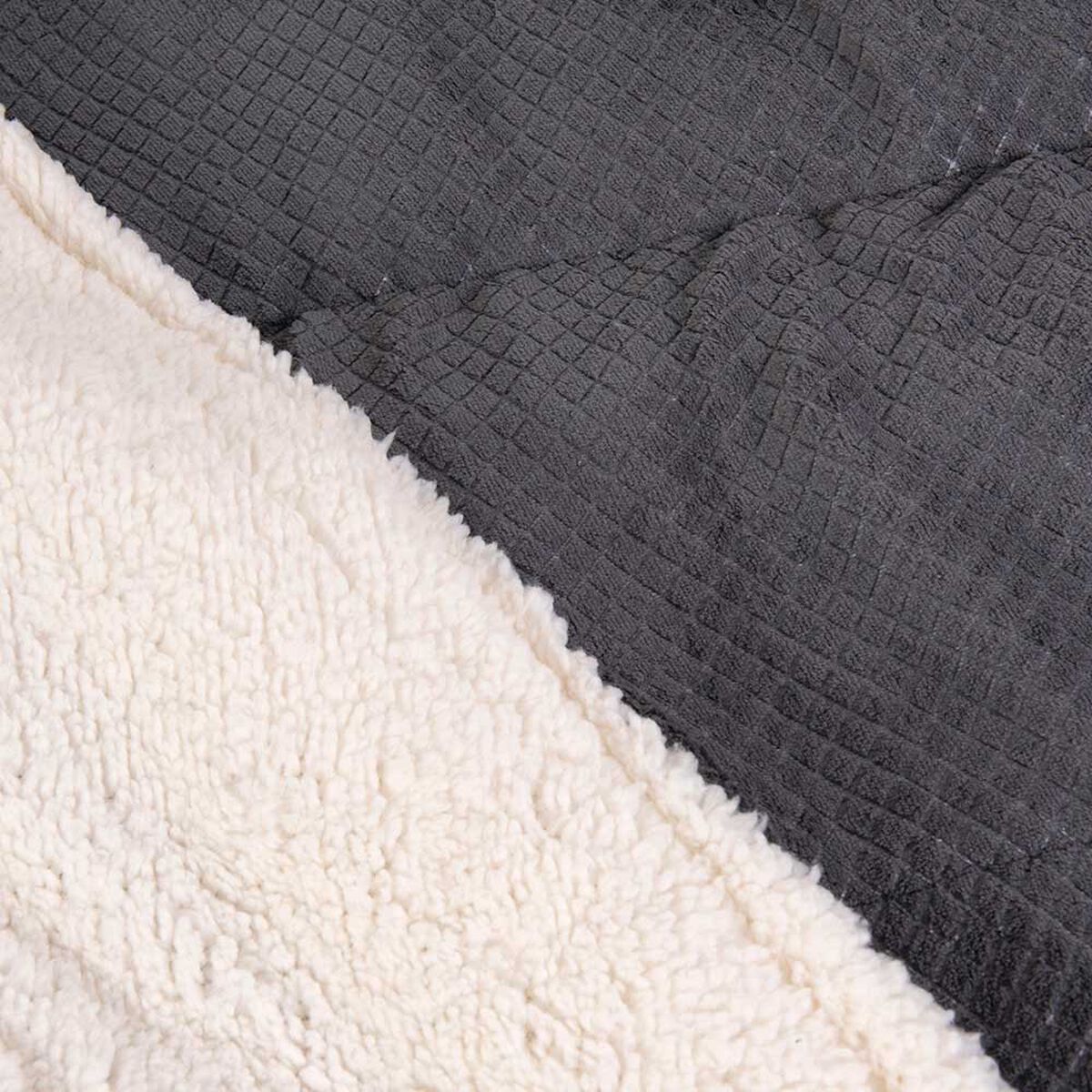 Plumón Mashini 2 Plazas Liso Gris