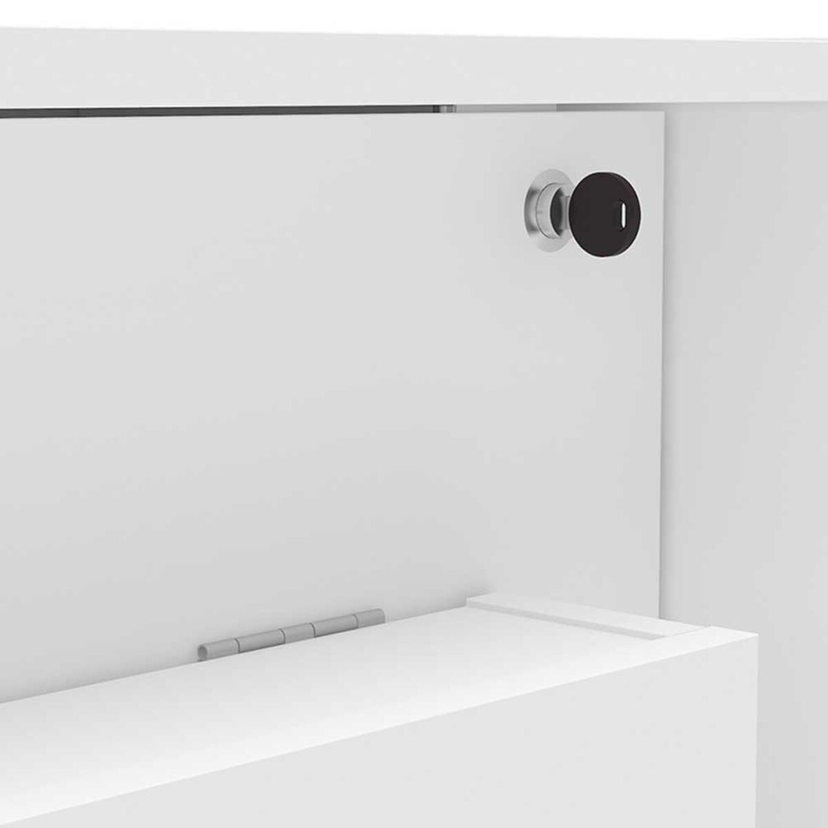 Mueble Organizador Plegable Vekkahome Plegable Blanco