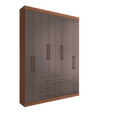 Imagen 1 del producto Clóset Altavision Master 8 Puertas 6 Cajones Jatoba Grafito