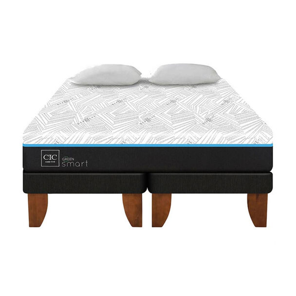 Cama europea CIC King Green Infinity