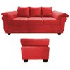 Sofá Muebles MPR Ezeiza 3 Rojo