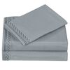 Juego de Sábanas Illusions 1,5 Plazas Broderie Gris
