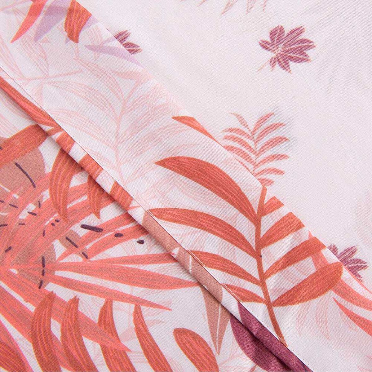 Juego de S&aacute;banas Plumetti King Estampada Ginko