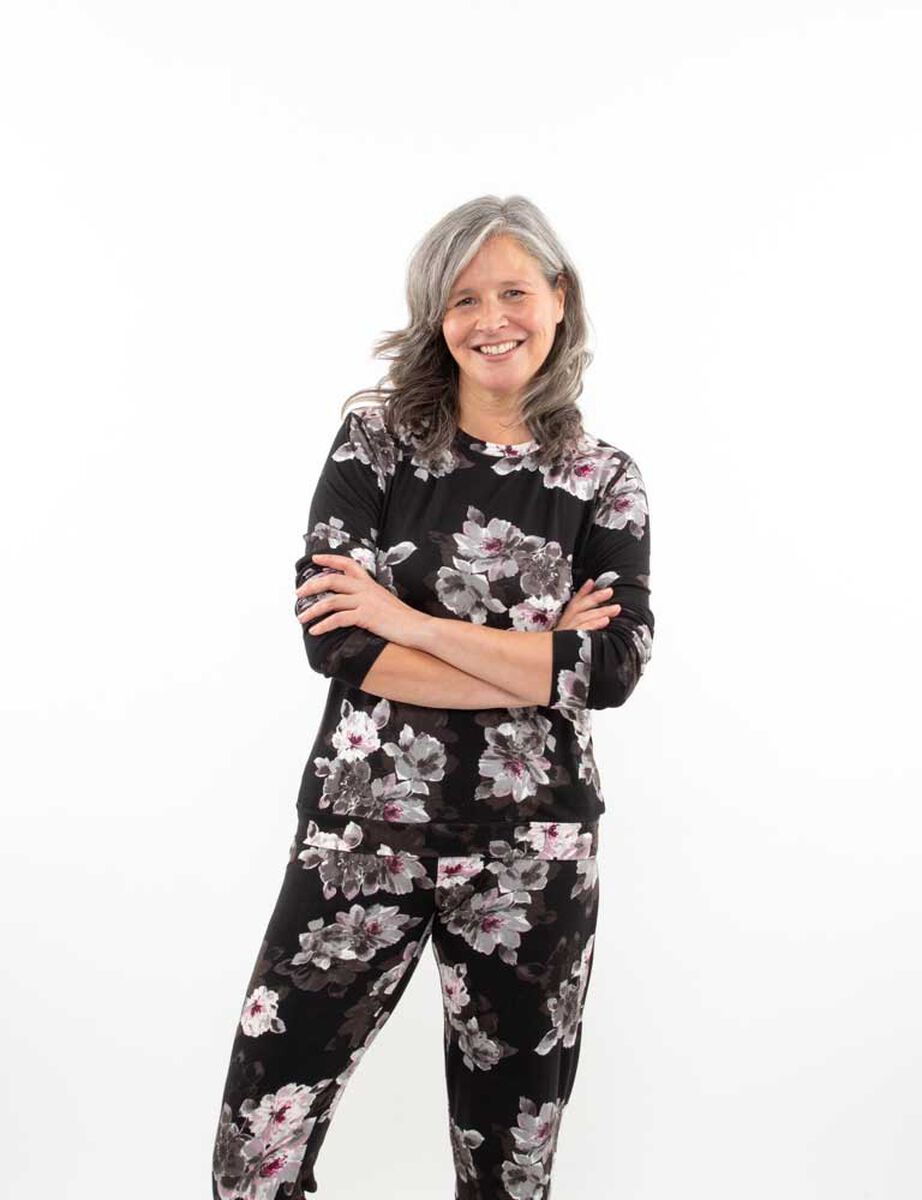 Pijama Flores Mujer Portman Club