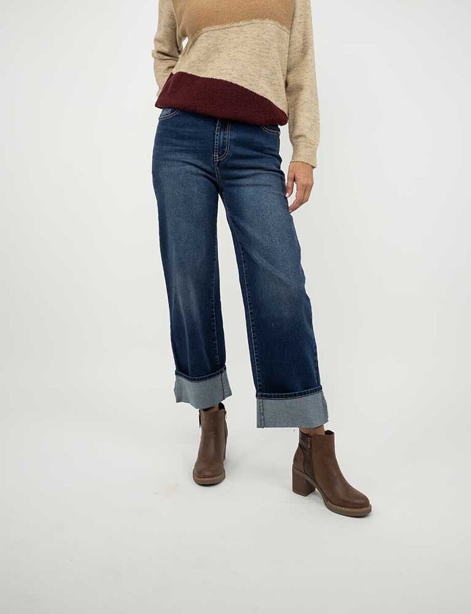 Jeans Wide Leg Mujer Portman Club
