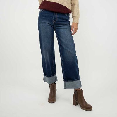 Jeans Wide Leg Mujer Portman Club