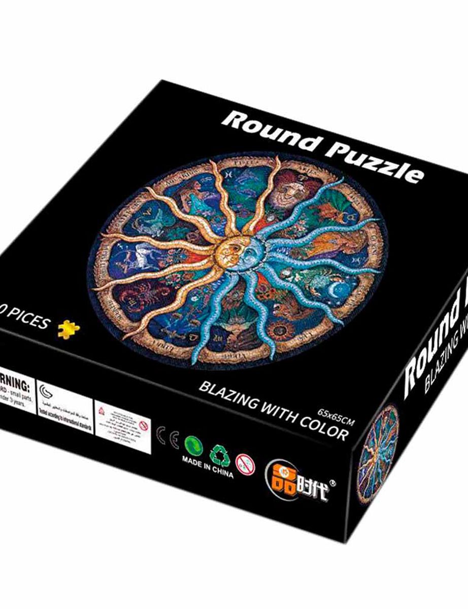 Puzzle Redondo 1000 Piezas Nobel Gift