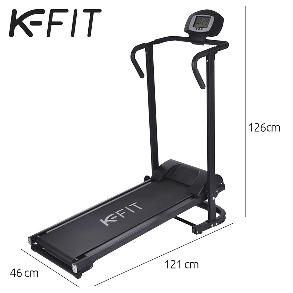 Caminadora y Trotadora Bekele Plegable K-FIT