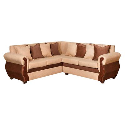Sofá Seccional Diseño A&M Home Madison Derecho 5 Cuerpos Beige