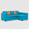 Seccional Muebles MPR Jazm&iacute;n 4 Cuerpos Turquesa