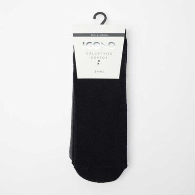 Pack 3 Calcetines Largo Mujer Icono Surtido