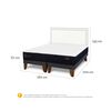 Cama Europea CIC Base Dividida King Premium + Respaldo Danubio