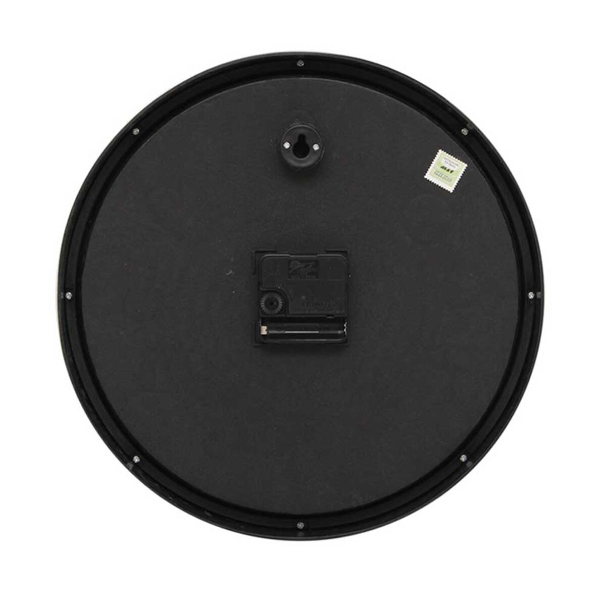 Reloj de Pared Plástico Vgo Circular 30 cm Negro