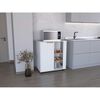 Mueble Microondas TuHome Soler 1 Puerta Blanco