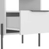 Velador TuHome White Collection 1 Cajón