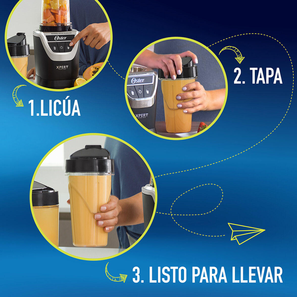 Sistema de nutrición Oster ActiFit+™ BLSTXPN7003