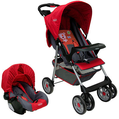 Coche Travel System Bebesit E1001R