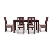 Juego de Comedor CIC Ñuble Beige 6 Sillas