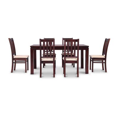 Imagen 1 del producto Juego de Comedor CIC Ñuble Beige 6 Sillas